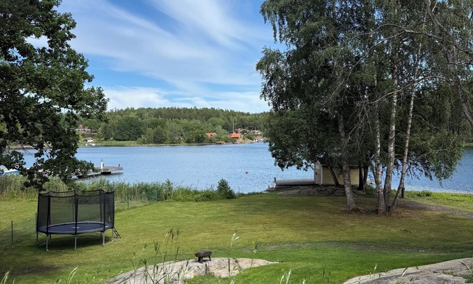 Ingaro Villa | Waterfront home with private beach & hot tub