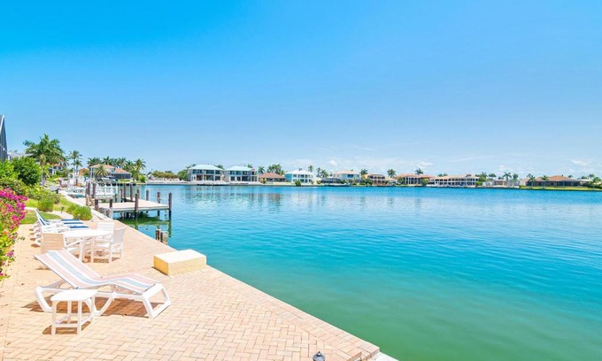 Marco Island House | Waterfront home with pool, spa and 2nd floor balcony