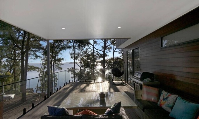 North Arm Cove House | Waterfront House with private beach access and stunning views