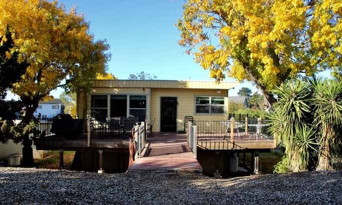 Birds Landing House | Waterfront house with large deck and dock. WiFi, No cable TV