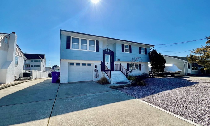 Ortley Beach House | Waterfront Lagoon Home with Private Dock and Ramp