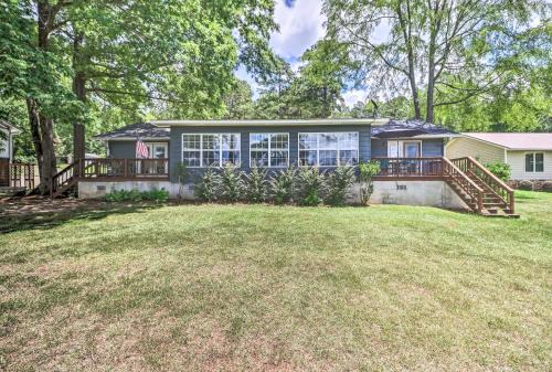 Milledgeville House | Waterfront Lake Sinclair Home with Boat Dock!