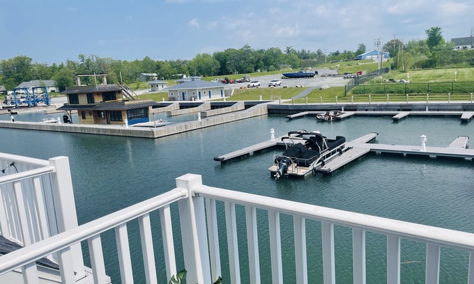 Alexandria Bay House | Waterfront Luxury Boathouse Villa in 1000 Islands - Alexandria Bay