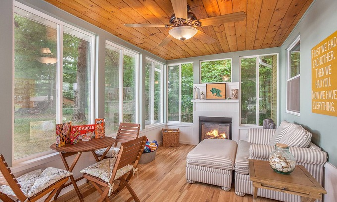 Newaygo Cottage | Waterfront Newaygo Cottage w/ Private Dock & Beach