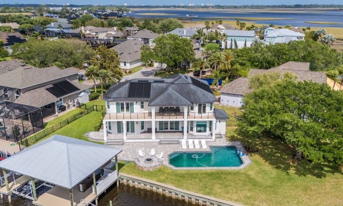 Isle of Palms House | Waterfront Oasis - 5 bedrooms, private pool and 2 docks