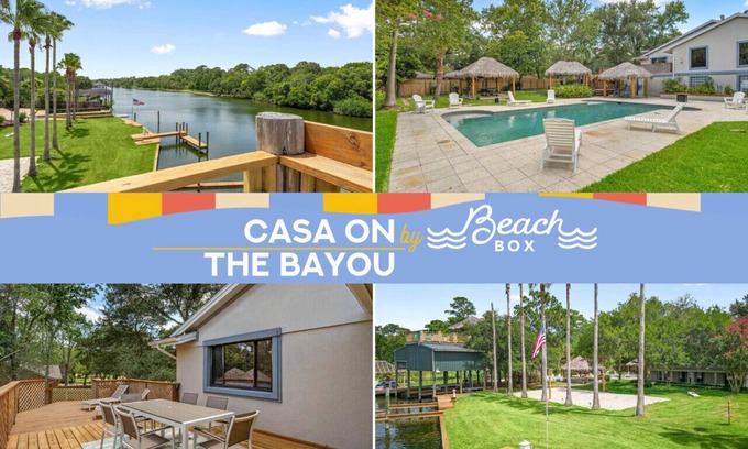 Dickinson House | Waterfront Oasis with Pool, Fire Pit & Dock