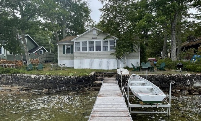 Standish Villa | Waterfront on Sebago Lake