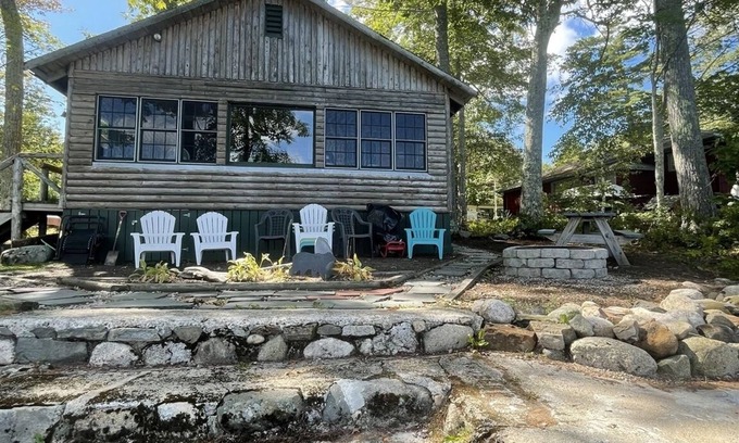 Standish Villa | Waterfront on Sebago Lake