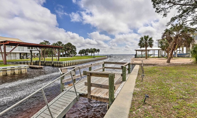 Panacea House | Waterfront Panacea Vacation Rental w/Dock!