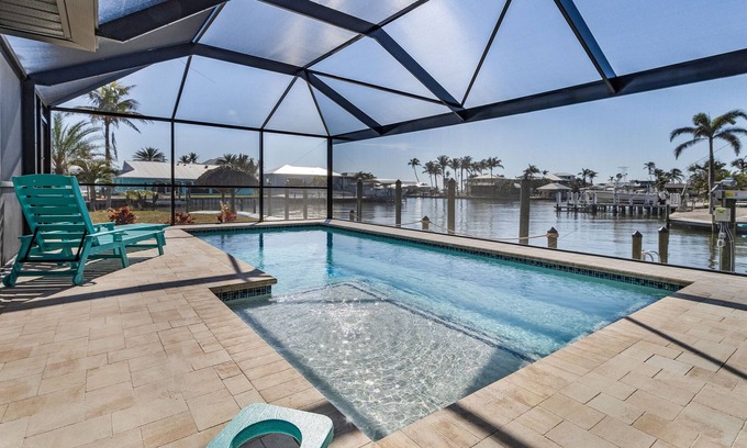 Saint James City House | Waterfront Paradise in St. James City – 2BR/2BA with Pool, Dock & Tiki Hut