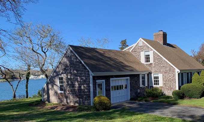Orleans House | Waterfront retreat, private yet minutes to town and beach. Sleeps 7, 3 bedrooms