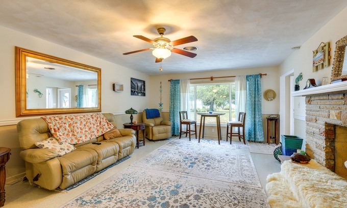 Indian River Estates House | Waterfront Treasure Coast Home w/Pool & Lanai!