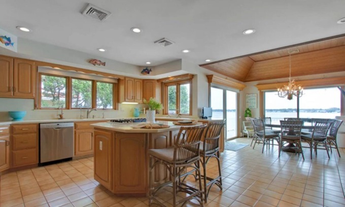 Brick House | Waterfront Vacation Dream Home