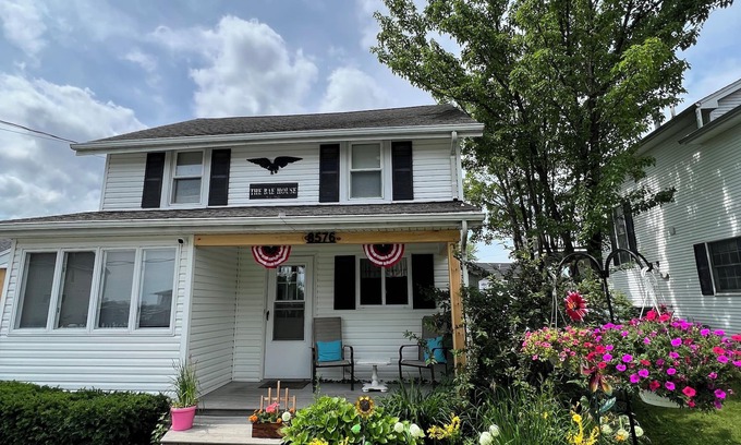 Sodus Point House | Waterfront Year round cottage, Ice fishing, Snowmobile trails nearby!