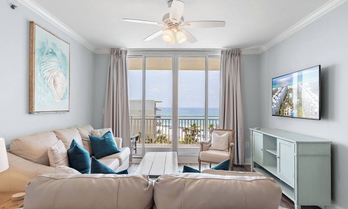Fort Walton Beach Condo | Waterscape B606 ~ Unobstructed Ocean Views ~ Premium Beach Service!
