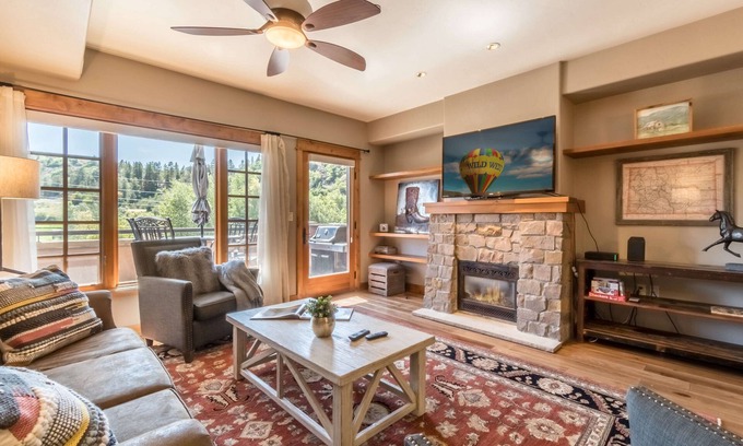 Downtown Steamboat Springs Condo | Waterside Village C | On The River | Prime Location | Downtown Steamboat