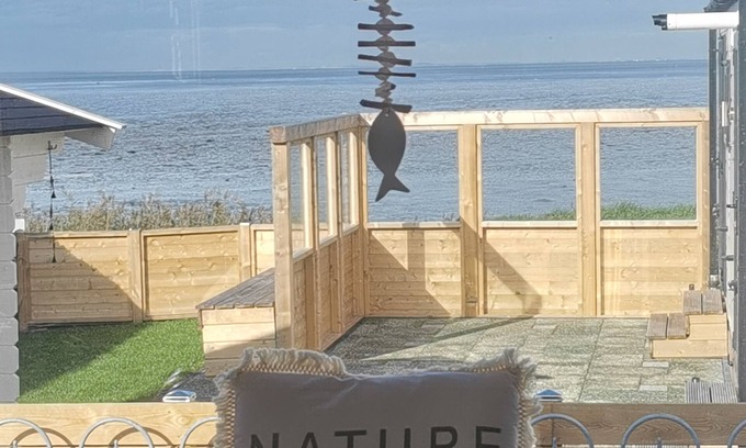 Westerland Ski Chalet | Watten-Blick-Huisje -view of the Wadden Sea (UNESCO World Heritage Site)