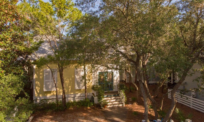 Cottage District House | "WayWard Sun" in Watercolor just behind the Seaside Chapel! Steps to Seaside
