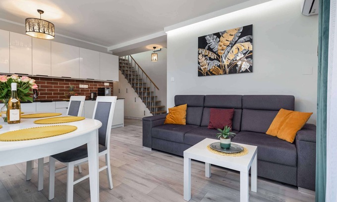 Miedzywodzie Apartment | Wczasowa 9B | A/C | Two-Storey | Parking