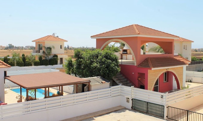 Liopetri Villa | Wealthystays Terrace BBQ Villa