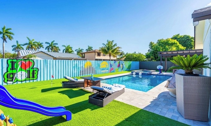 West Perrine House | Welcome to FORGET~ME~NOT VILLA , a sanctuary to unwind in a heated pool.