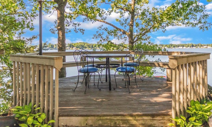 Fenwick House | Welcome to Lake Life! Your spacious WATERFRONT getaway on an all sports lake! π