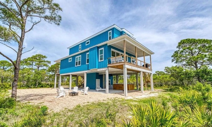 Alligator Point House | Welcome to Ohana Shack nSpacious 4BR/4.5BA Bald Point Beach Home Perfect for ALL