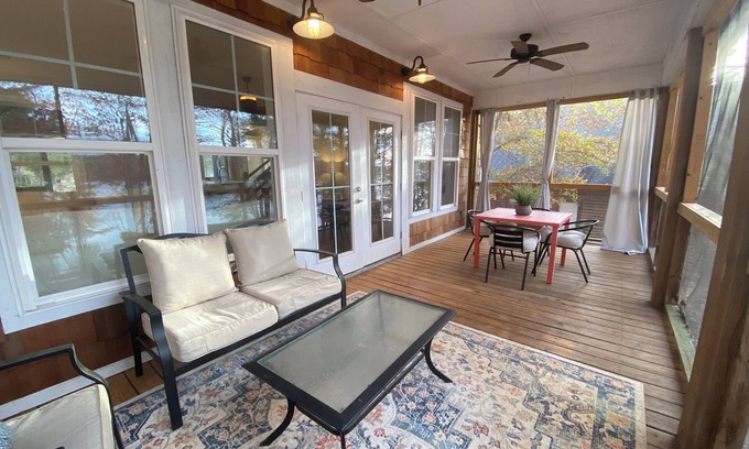 Six Mile Cottage | Welcome to our Lake Keowee Cottage Retreat in Six Mile! Escape to the tranquil beauty of Lake Keo.
