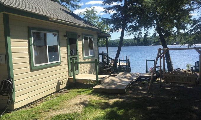 Lincoln Cabin | Welcome to our Waterfront Cabin in Northern, Maine. A great place to relax!