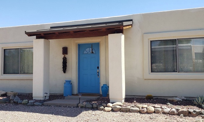 Catalina Ranch Estates House | WELCOME TO THE BLUE DOOR CASITA AT FOUR FLAGS FARM: WAY OUT WEST.