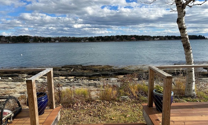 Orrs Island House | Welcome to your relaxing, coastal getaway ! Oceanfront home nestled on the picturesque Orrs Island