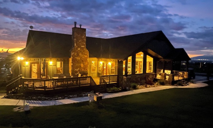 Utah County House | Welcome to your ultimate mountain escape at the base of a beautiful canyon.