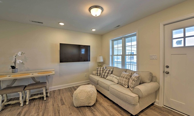 Cape May - Wildwood Condo | Welcoming Wildwood Condo ~ 1 Block to Beach!