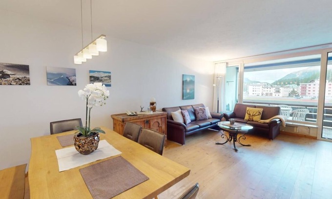 Sankt Moritz-Bad Apartment | Well-kept holiday apartament house in a prime location in St.