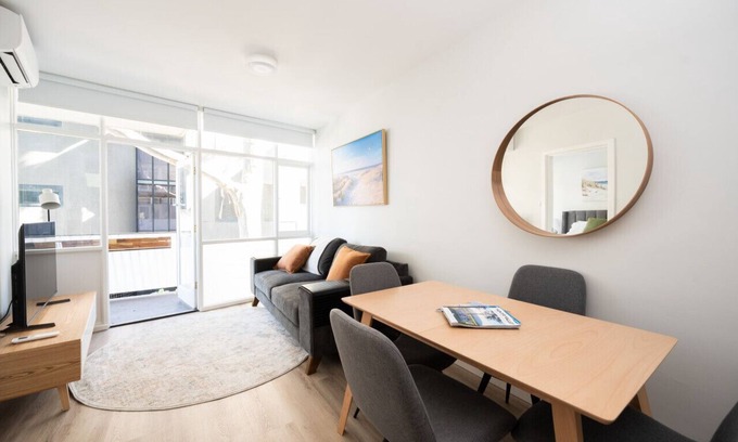 St Kilda West Apartment | WEST BEACH | St Kilda, Acland St, Luna Pk + Car