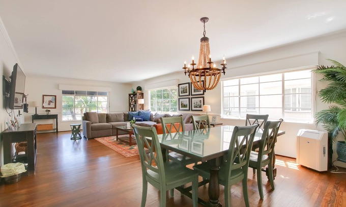 West Beach House | West Beach Villas 1 & 2 - two villa rental (entire property) - 2 blocks to beach!