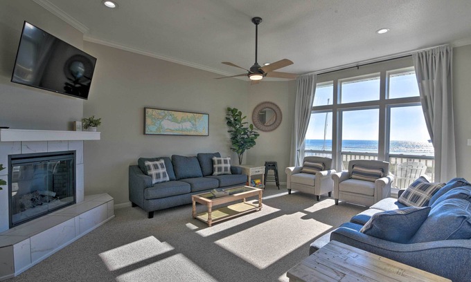 Terramar Beach House | West Galveston Home ~ Steps from Terramar Beach!
