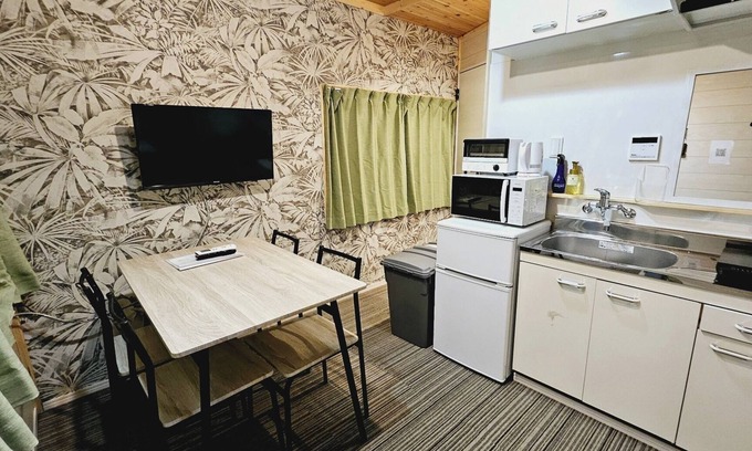 Uzumasa Apartment | West2F 2bunk beds kitchen - Hanazono Stay Back 2F/Kyoto Kyōto