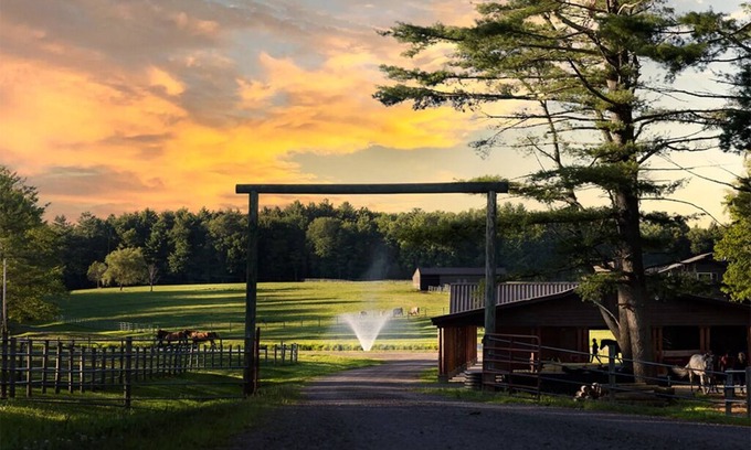 White Lake Resort | Western Barn Suite @ Driftwood Ranch - a Horse and Cattle Ranch - White Lake, NY