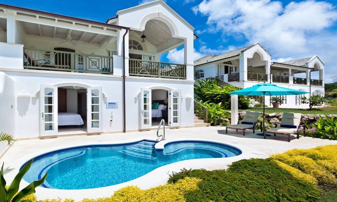 Merlin Bay Villa | Westmoreland Villa with Pool and Golf Views - Cherry Red (3 bed)