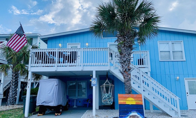 North Myrtle Beach House | What If Beach House Lower Flr | 250 Steps To Beach