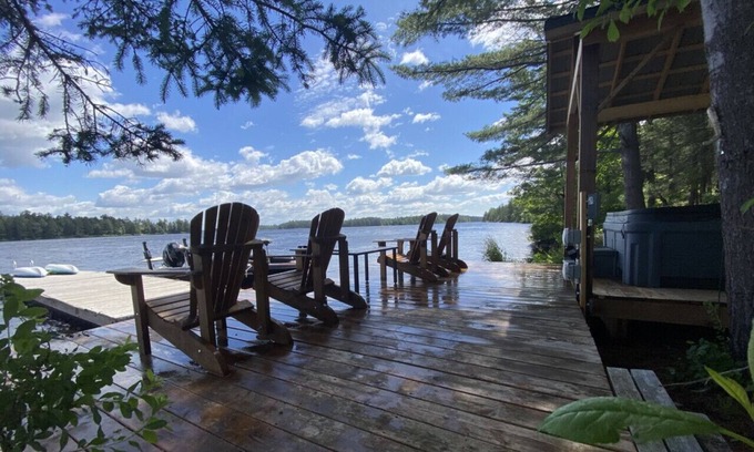 West Nipissing Ski Chalet | Whispering Pines @ Paradise Cove - Lake Nipissing