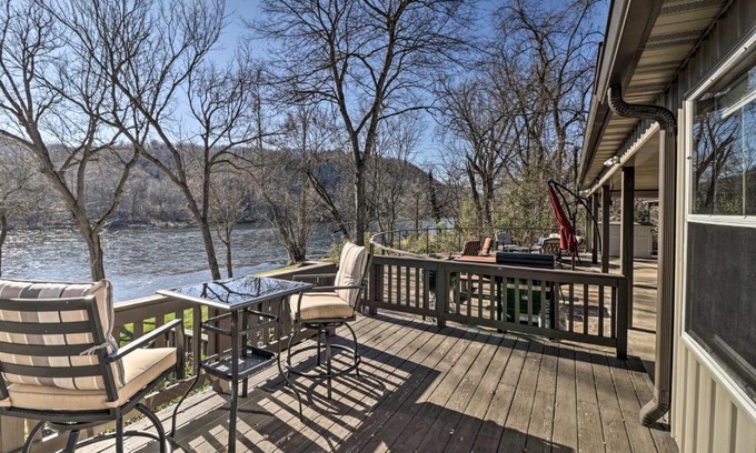 Cotter House | White River Fishing Escape with Deck and Patio!
