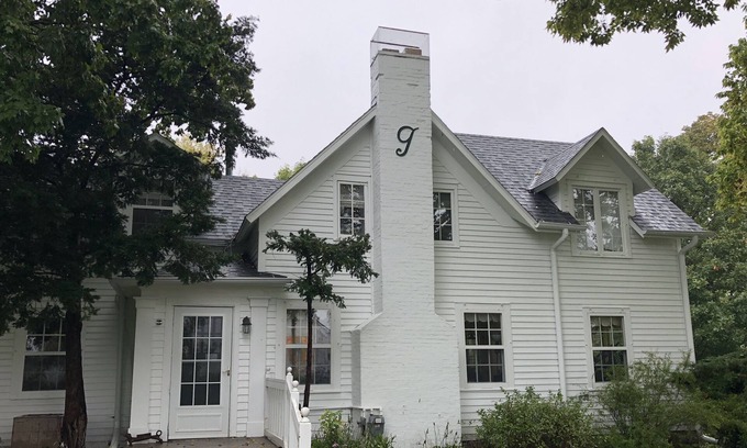 Coon Rapids Bed & Breakfast | Whiterock Conservancy - Toshiama Room in the Historic Garst Farmhouse