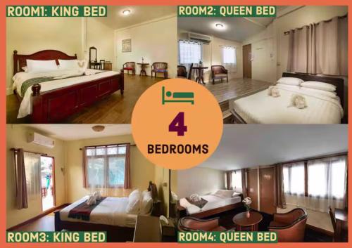 Bangkok Yai Apartment | Whole House - 4Bedrooms - Experience Local Life
