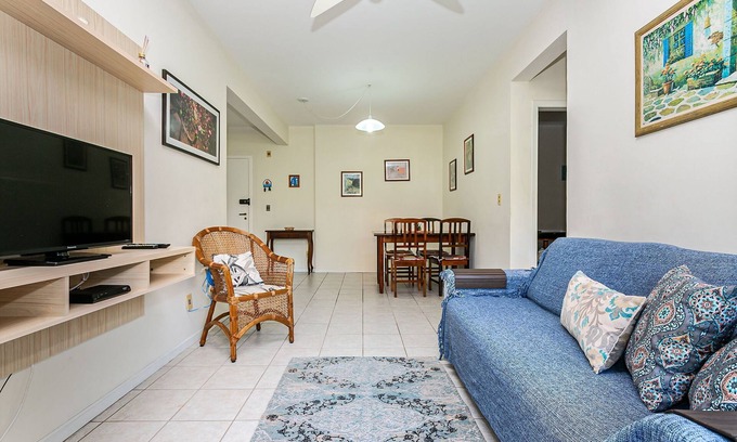 Jurere Apartment | WI-FI 350MB | 350m from Jurerê Beach #JA20