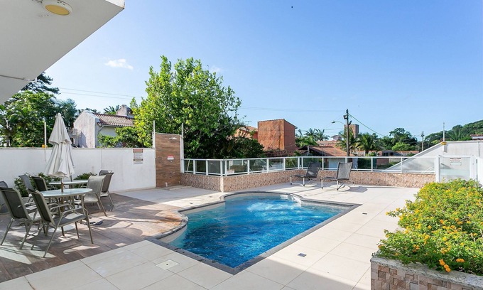 Ponta das Canas Apartment | WI-FI 500MB | 500m from Cachoeira Beach #CHA05D