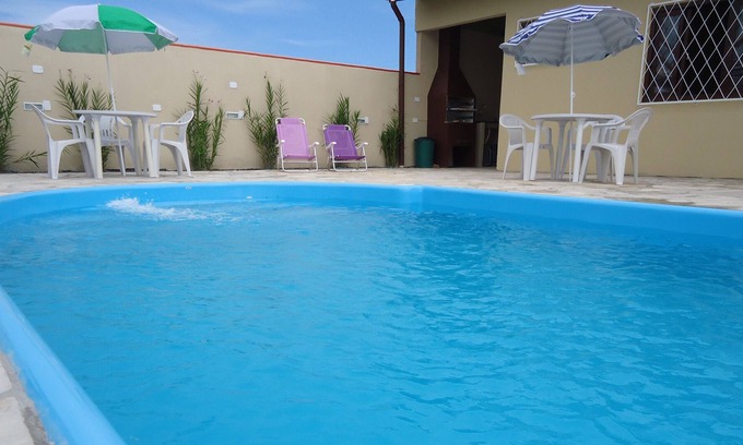 Barra Velha House | WI-FI - HOUSE WITH POOL 4 BEDROOMS - ALL WITH DOUBLE BED P / 18 PEOPLE