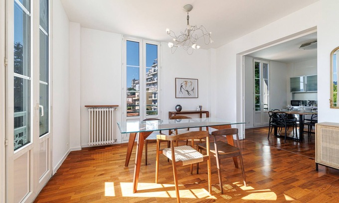 Cimiez Apartment | Wide 1 Bdr Quiet Area Open View