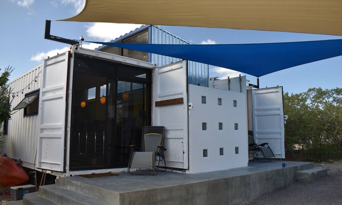 La Ventana House | WIFI, A/C,, KAYAK, INFLATABLE SUP, OUTDOOR DINING CONTAINER HOUSE